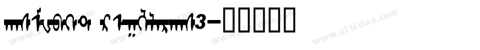 hasMWbkt Regularhas3字体转换